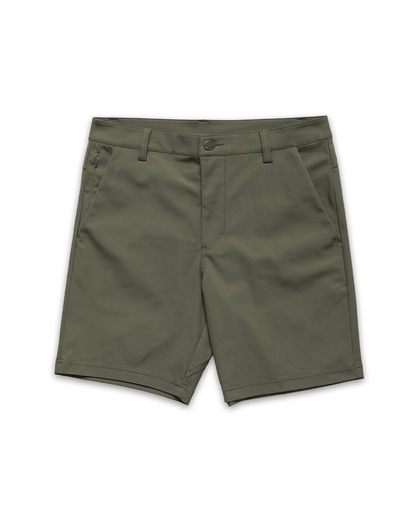 Daily Short-Dark Olive-7"-Regular-Mock--Alex---M