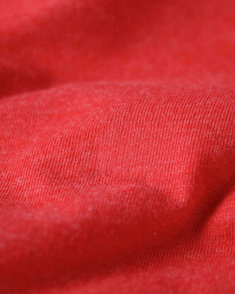 Basic Tee - Non-Branded-Red-Detail