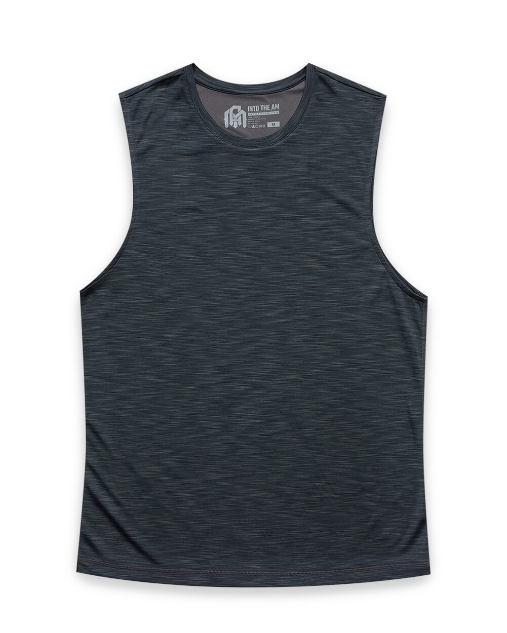 Performance Muscle Tank - Non-Branded-Charcoal-Regular-Mock--Alex---M