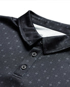 Performance Polo - Non-Branded-Black Dots-Regular-Detail 2--Alex---M