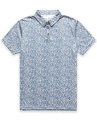 Performance Polo - Non-Branded-Indigo Splatter-Regular-Mock--Alex---M
