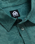 Relaxed Button Up-Green Floral-Regular-Detail--Clayton---M