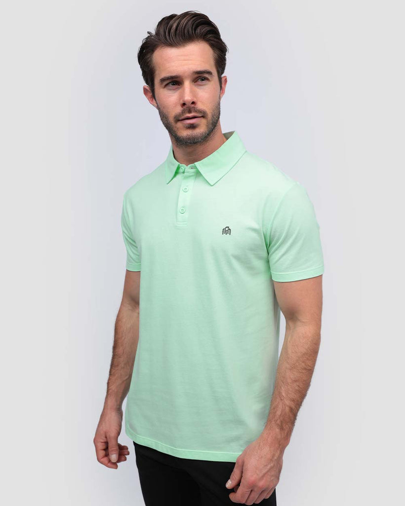 Polo - Branded-Mint-Front--Alex---M