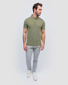 Polo - Non-Branded-Light Olive-Full--Alex---M-Regular