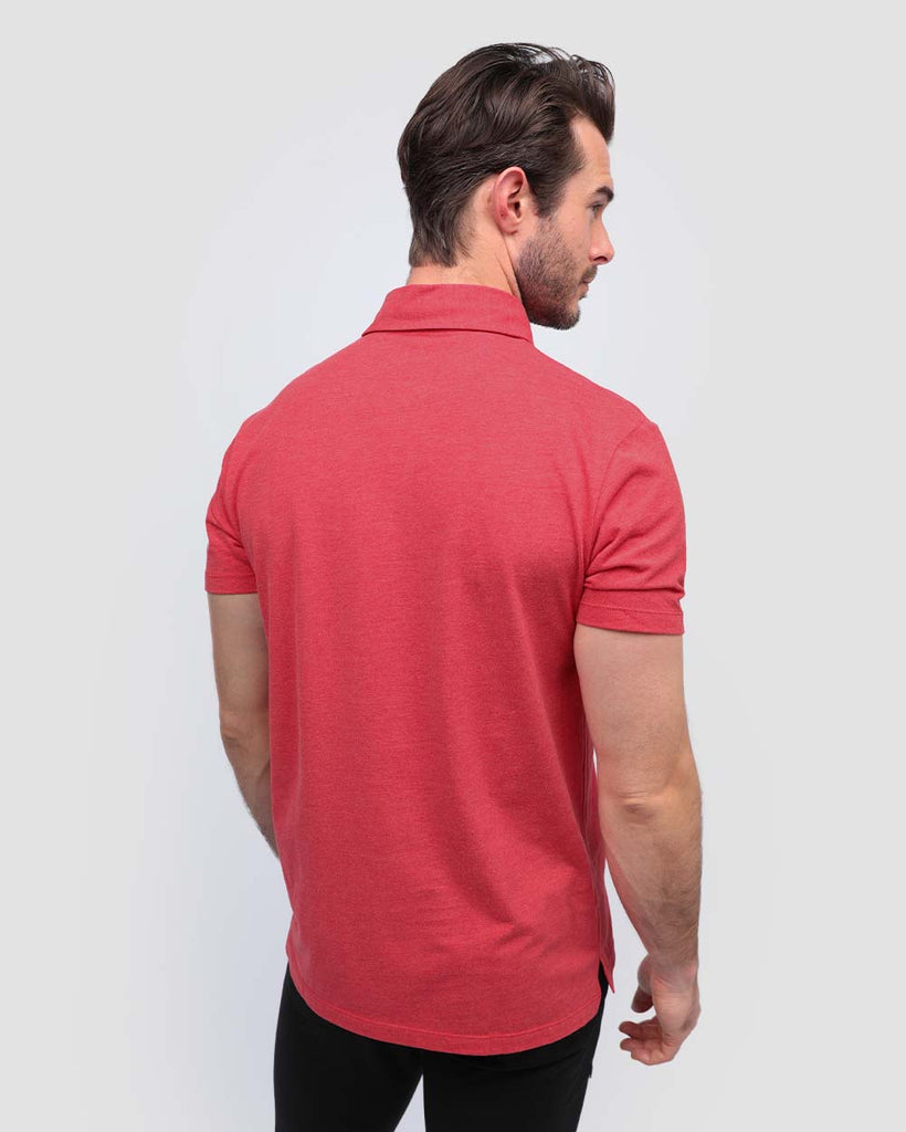 Polo - Non-Branded-Red-Back--Alex---M