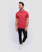 Polo - Non-Branded-Red-Full--Alex---M-Regular