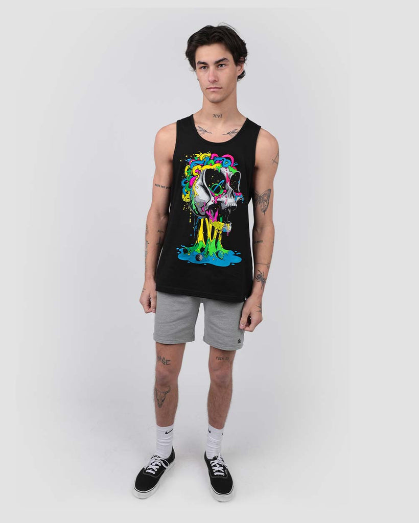 Brain Invader Tank-Black-Full--Ryan---L