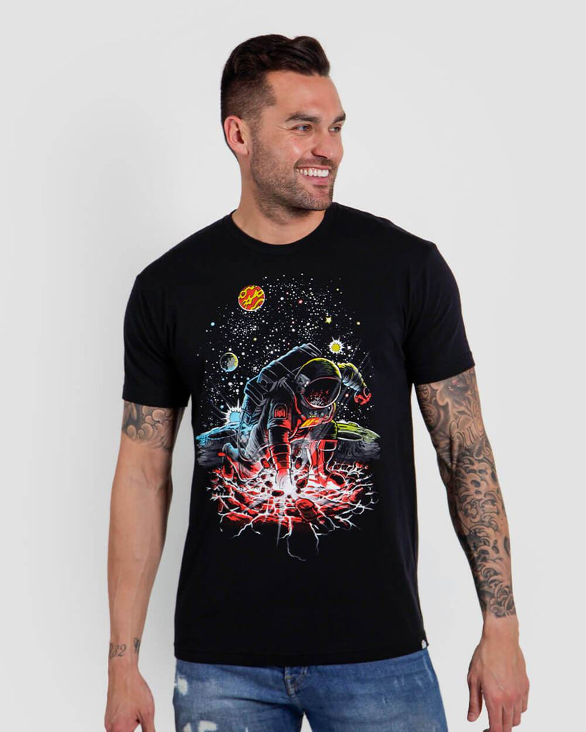 Impact Tee-Black-Front--Zach---L