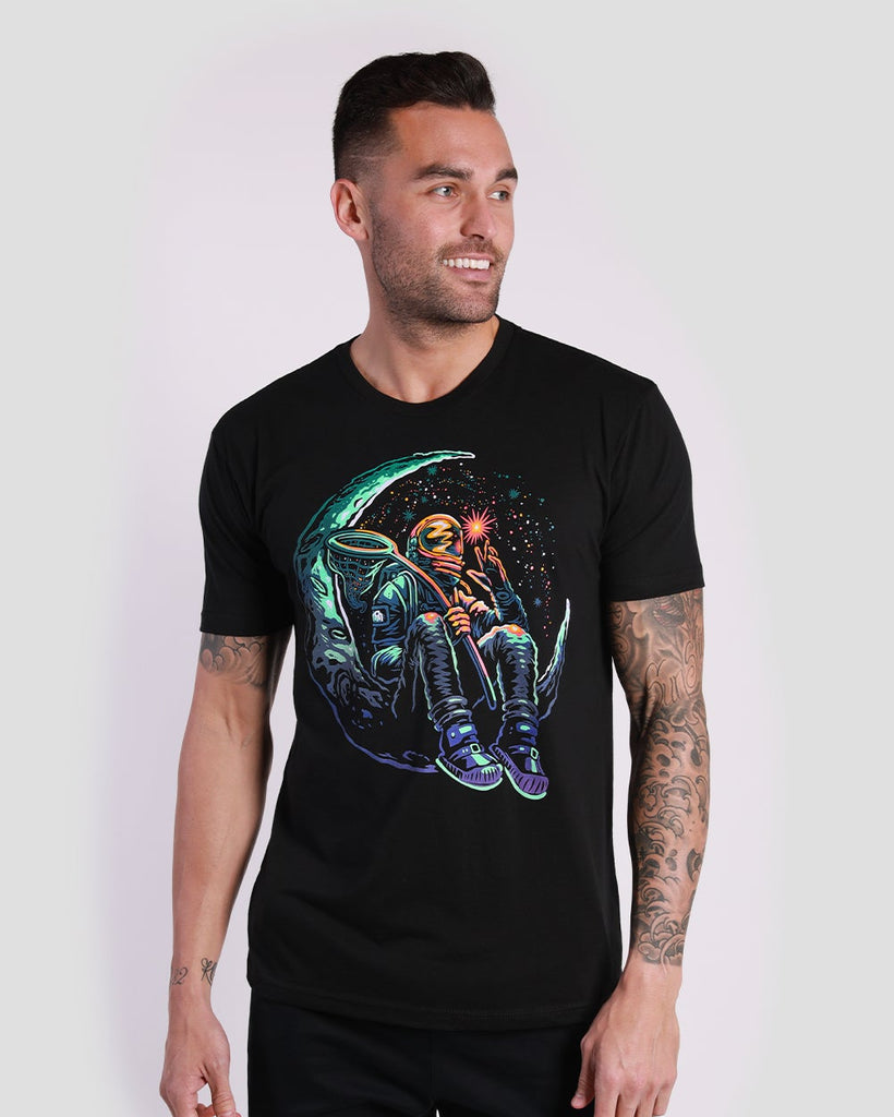 Lunar Harvest Glow-in-the-Dark Tee-Black-Front--Zach---L