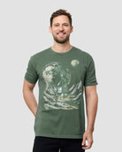 Moon Module Vintage Tee-Vintage Royal Pine-Regular-Front--Erich---L