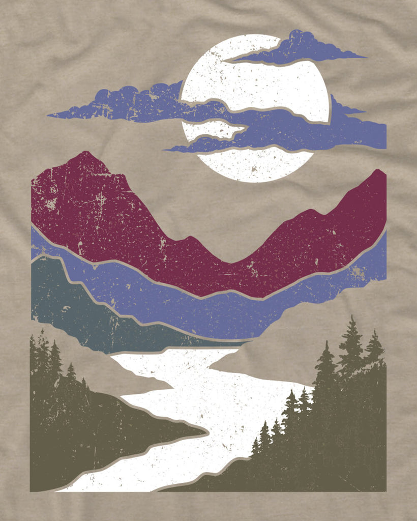 Moonlit Valley Tee-Heather Tan-Regular-Swatch--Nico---L