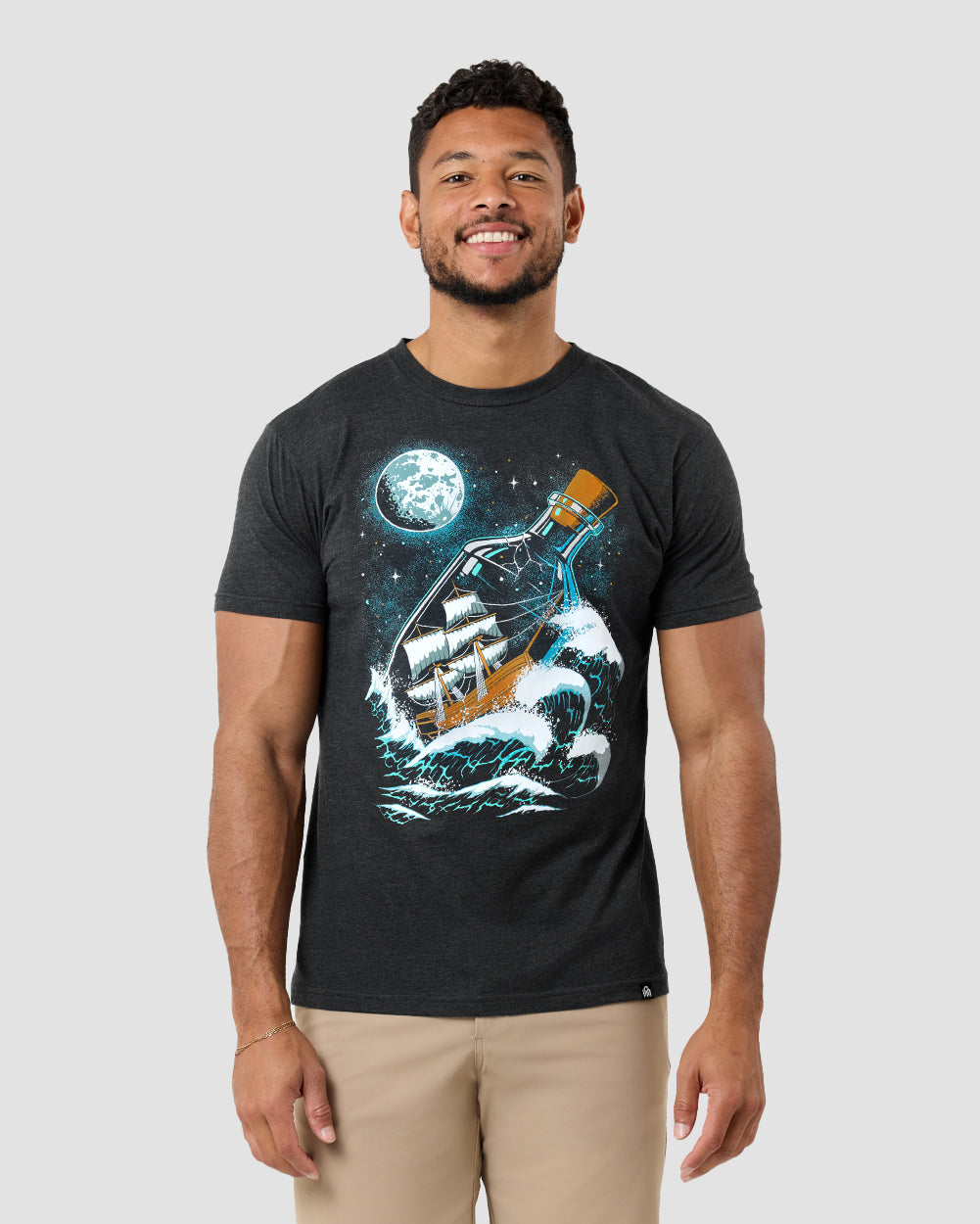 Moonlit Voyage Tee-Charcoal-Regular-Front--Nico---L