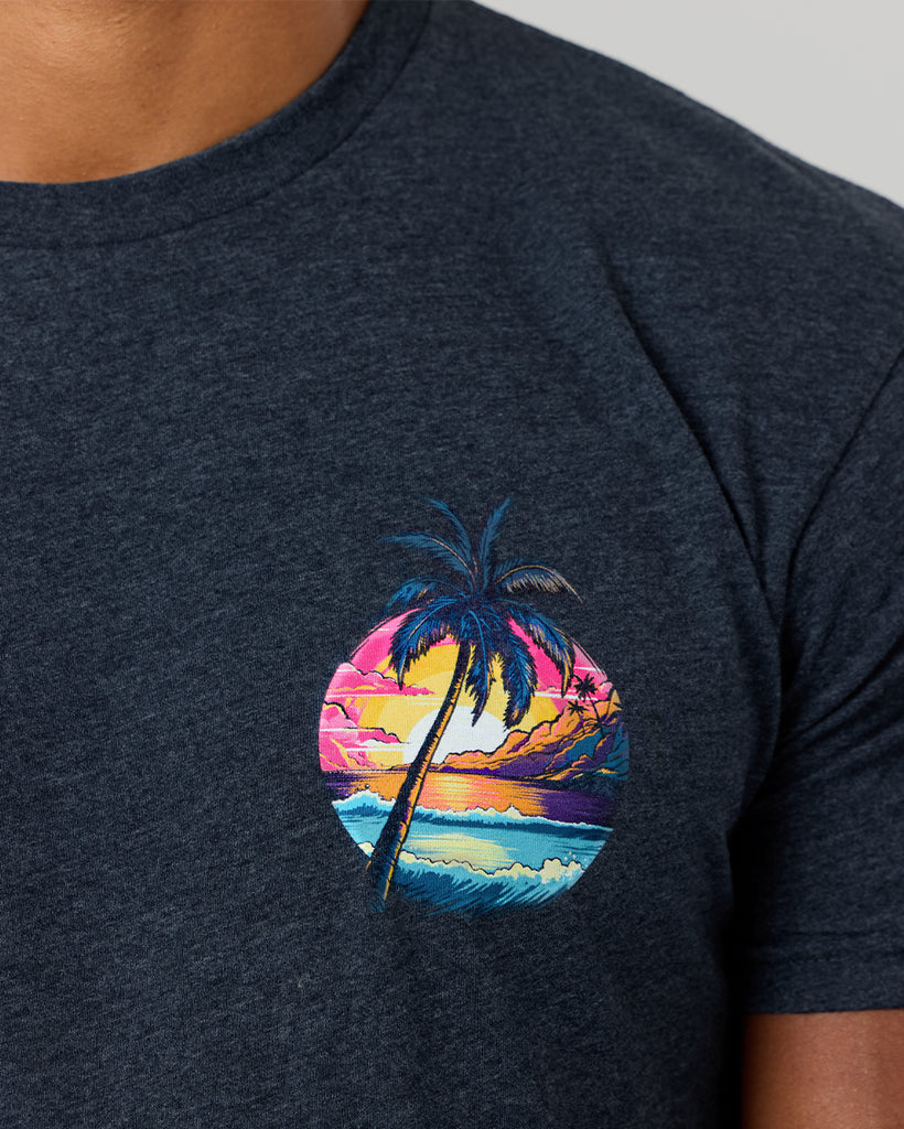 Neon Shores II Tee-Navy-Regular-Detail--Nico---L