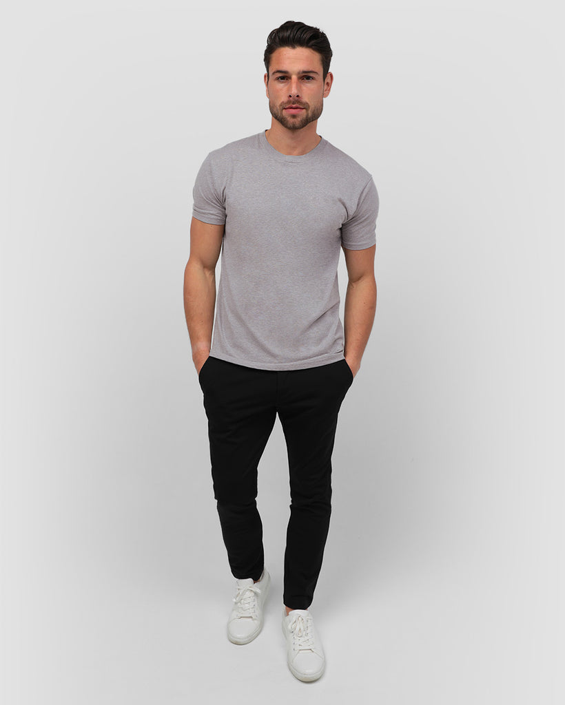 Basic Tee - Non-Branded-Grey-Regular-Full--Tom---M