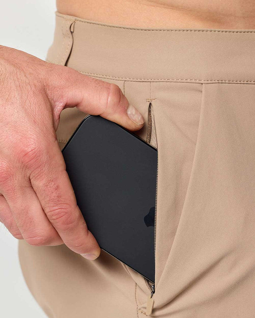 Daily Shorts-Khaki-9"-Plus-Detail--Ross---40
