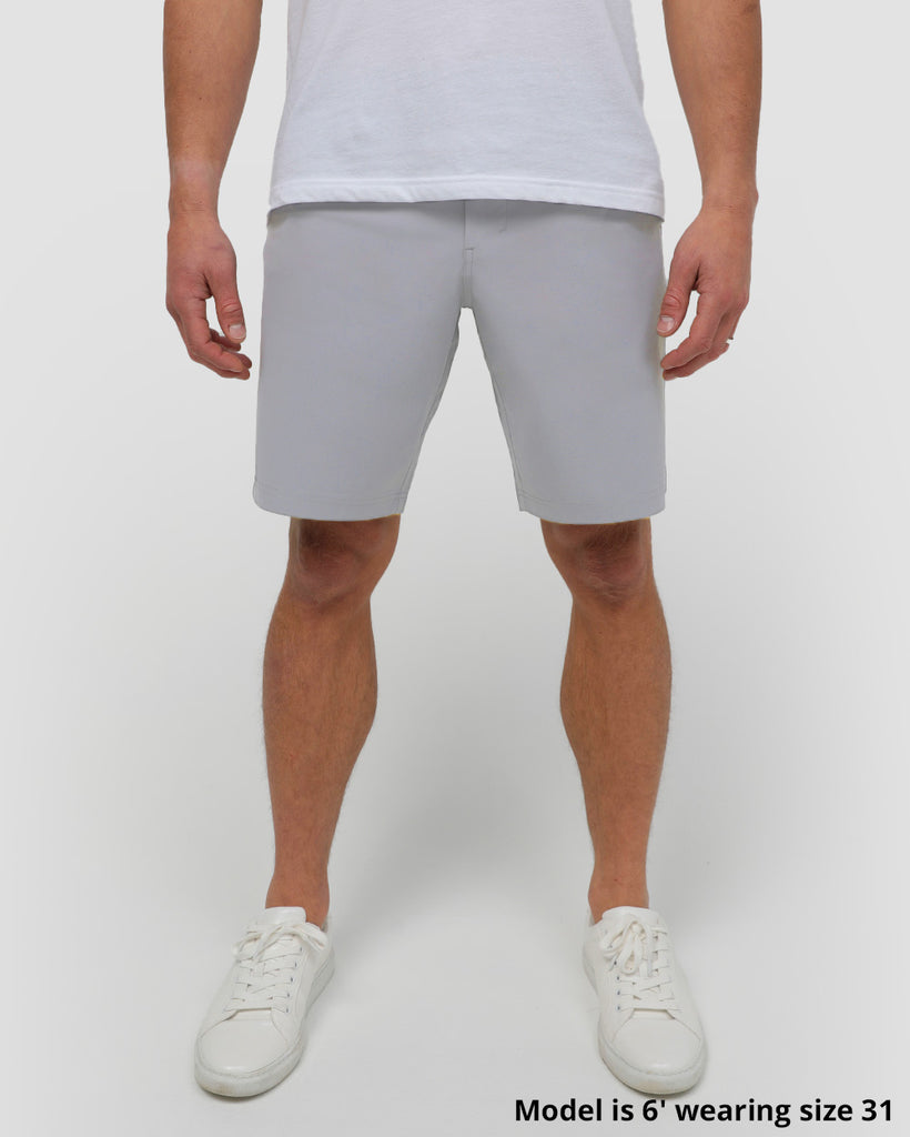 Daily Short-Light Grey-9"-Regular-Size--Alex---M