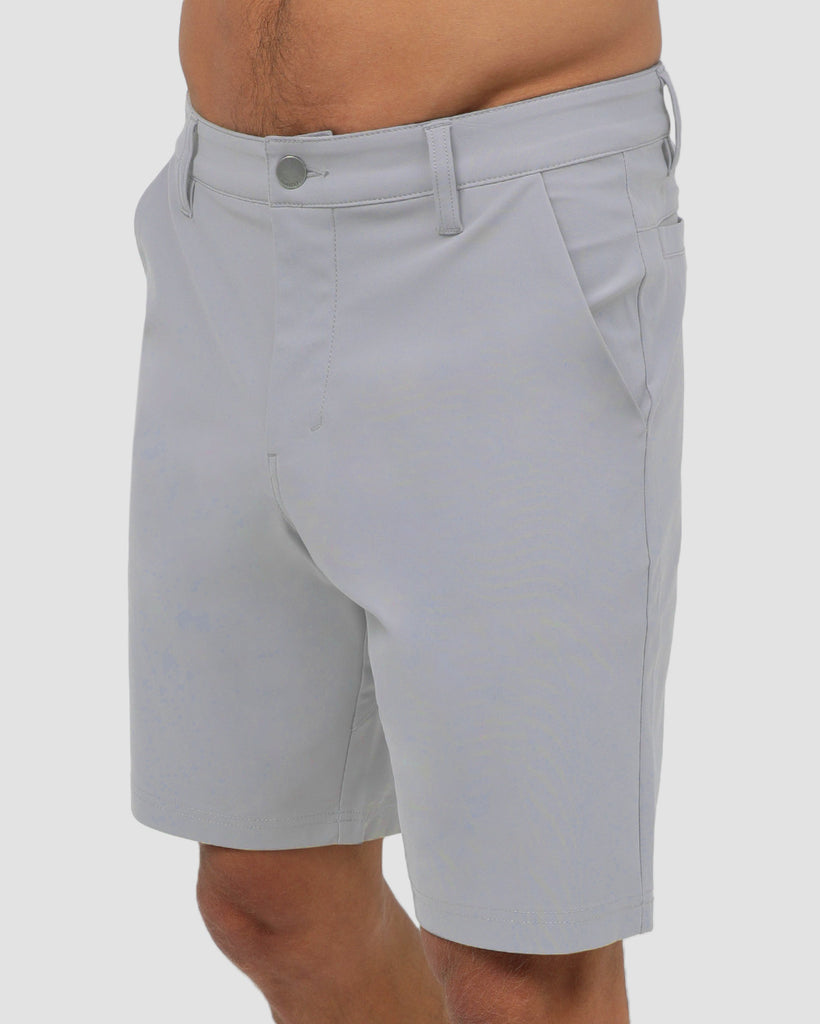 Daily Short-Light Grey-9"-Regular-Front 3--Alex---M