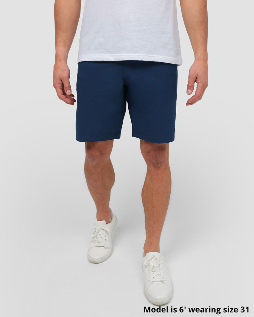 Daily Shorts-Navy-9"-Regular-Size--Alex---M