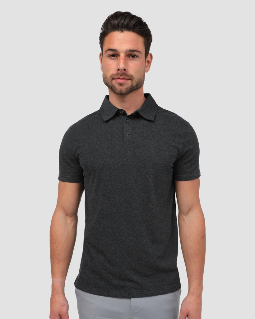 Polo - Non-Branded-Charcoal-Regular-Front--Tom---M