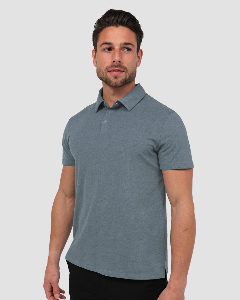 Polo - Non-Branded-Indigo-Regular-Front--Tom---M