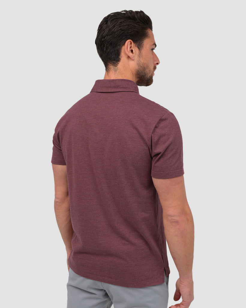 Polo - Non-Branded-Maroon-Regular-Back--Tom---M