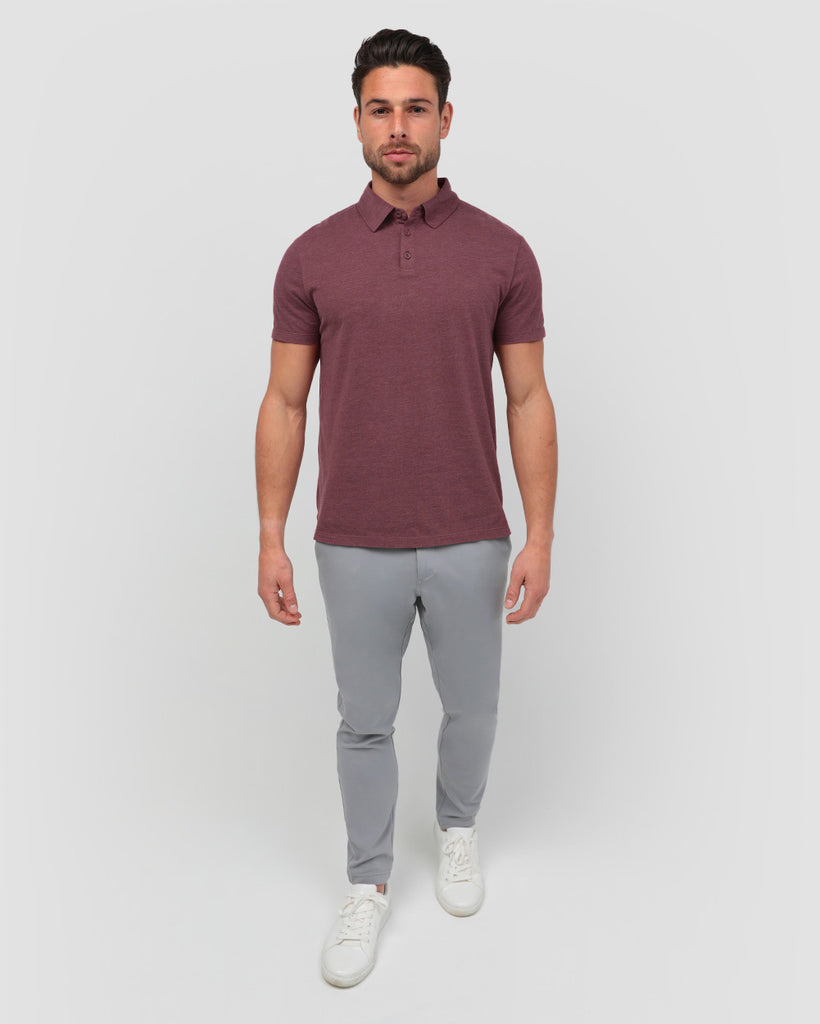 Polo - Non-Branded-Maroon-Regular-Full--Tom---M