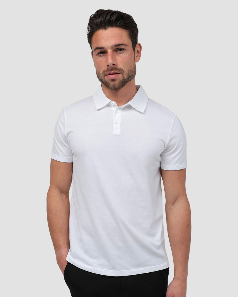 Polo - Non-Branded-White-Regular-Front--Tom---M