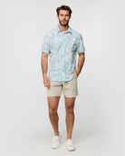 Relaxed Button Up-Slate Green Floral-Regular-Full--Alex---M
