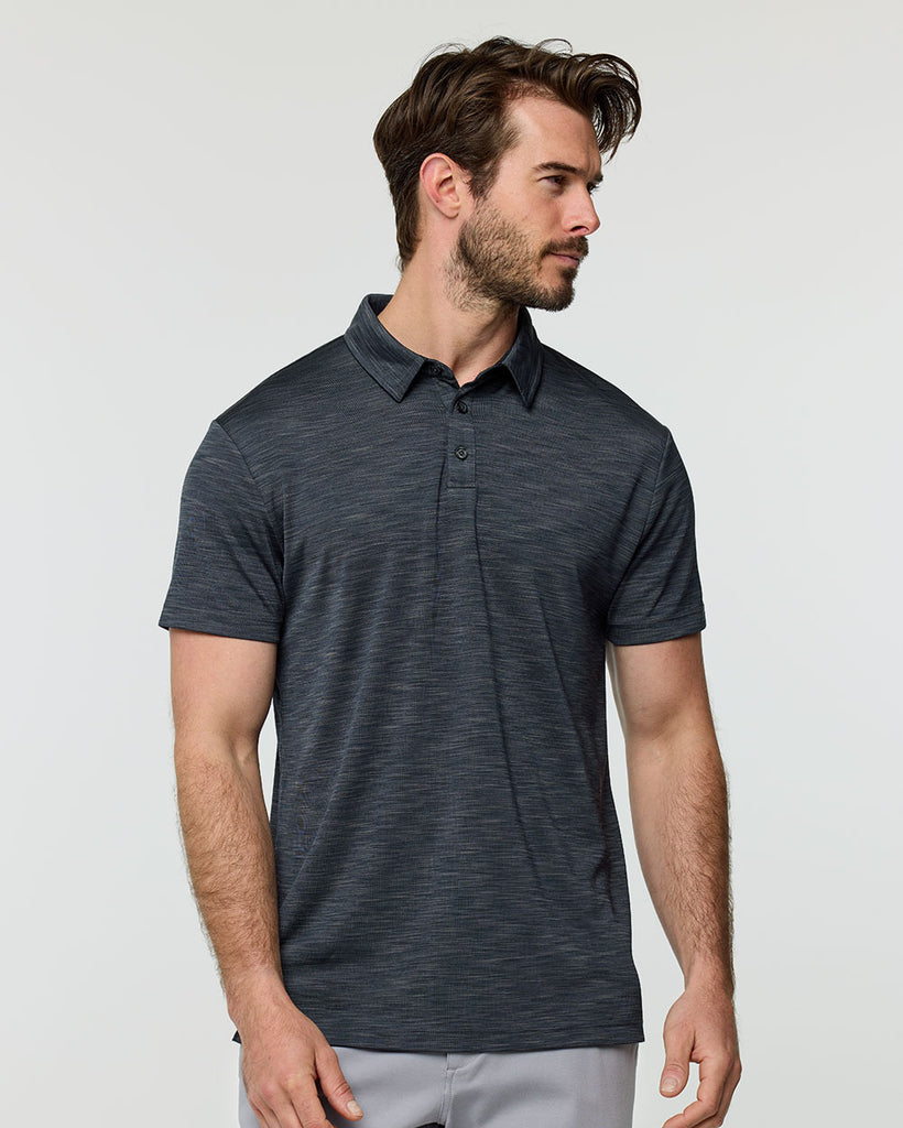 Performance Polo - Non-Branded-Charcoal-Regular-Front--Alex---M