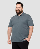 Polo - Non-Branded-Indigo-Front--Ross---2XL-Regular