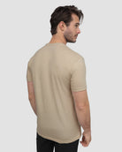Basic Tee - Non-Branded-Cream-Back--Alex---M-Regular
