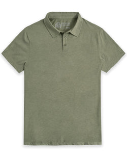 Polo - Non-Branded-Light Olive-Mock--Alex---M