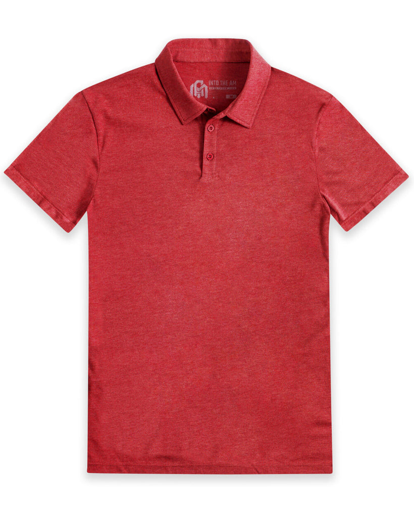 Polo - Non-Branded-Red-Mock--Alex---M