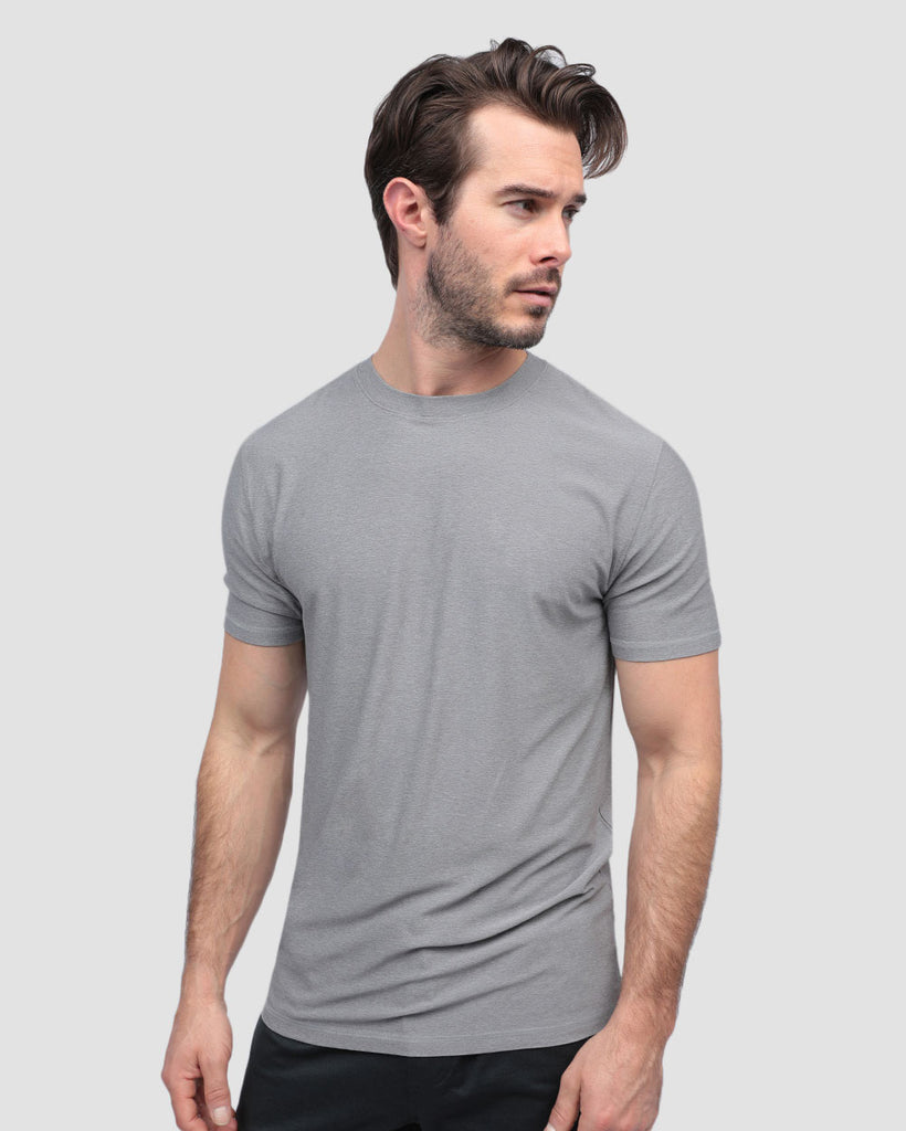 Active Tee - Non-Branded-Grey-Front--Alex---M