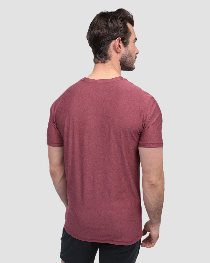 Active Tee - Non-Branded-Maroon-Back--Alex---M