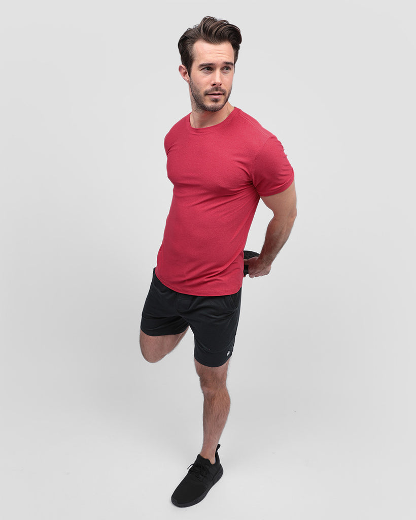 Active Tee - Non-Branded-Red-Full--Alex---M