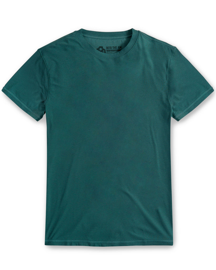 Active Tee - Non-Branded-Teal-Front