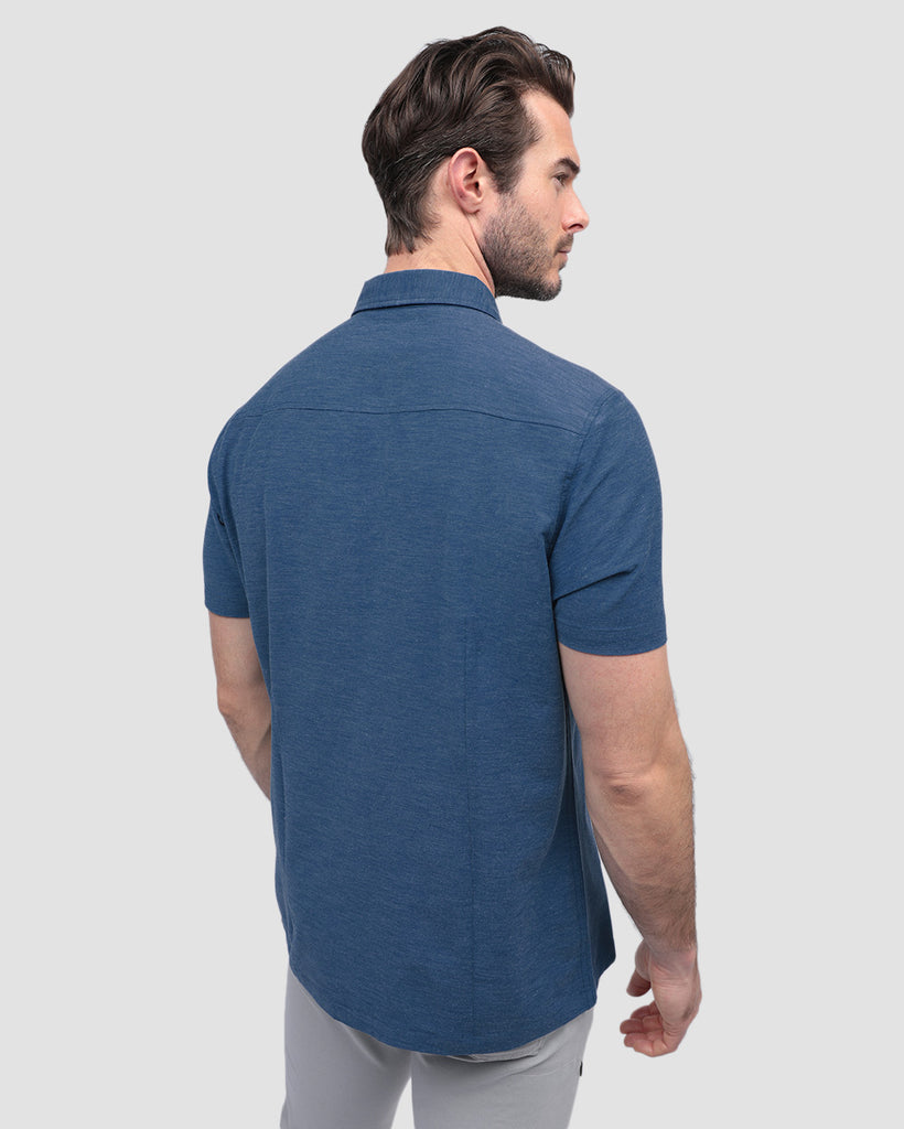 Button Up - Non-Branded-Cool Blue-Back--Alex---M