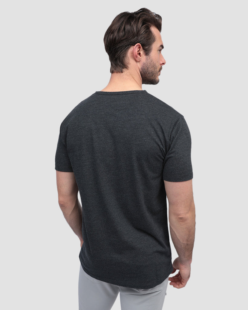 Henley Tee - Non-Branded-Charcoal-Back--Alex---M