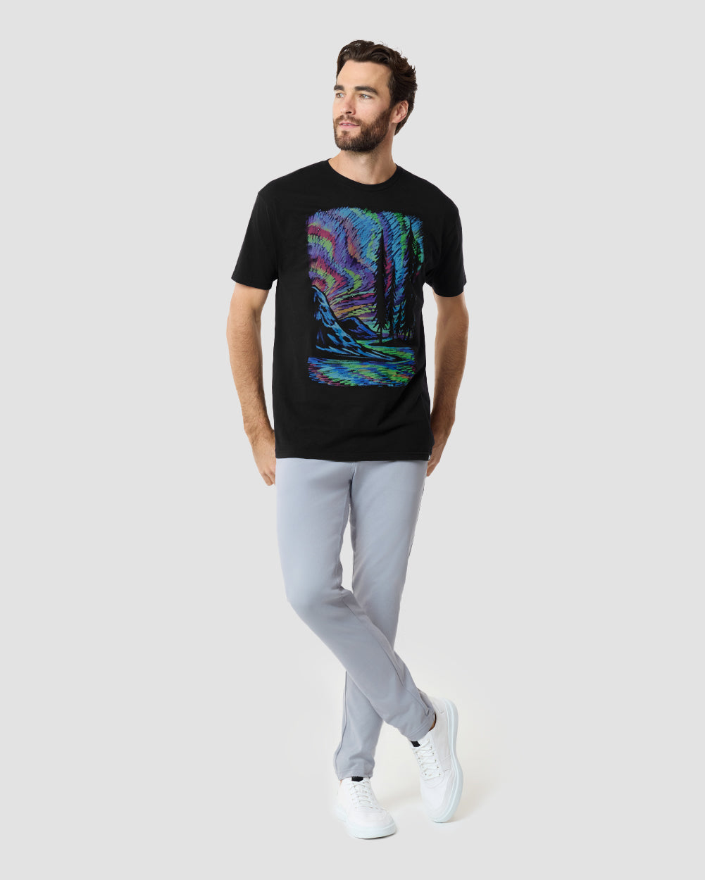 Polar Radiance Vintage Tee-Vintage Black-Regular-Full--Clayton---M