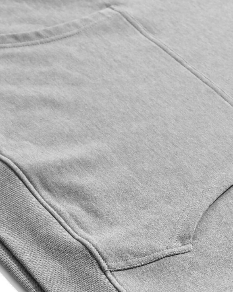 Pullover Hoodie (Classic Pocket) - Branded-Grey-Macro