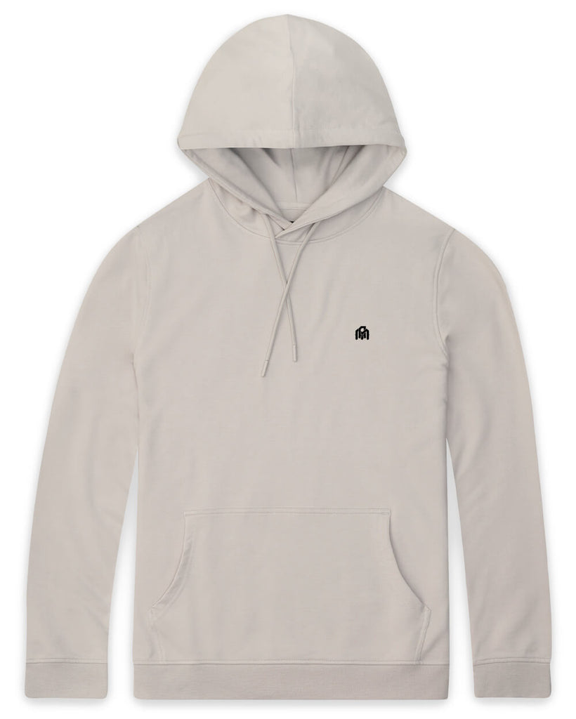 Pullover Hoodie (Classic Pocket) - Branded-Beige-Front