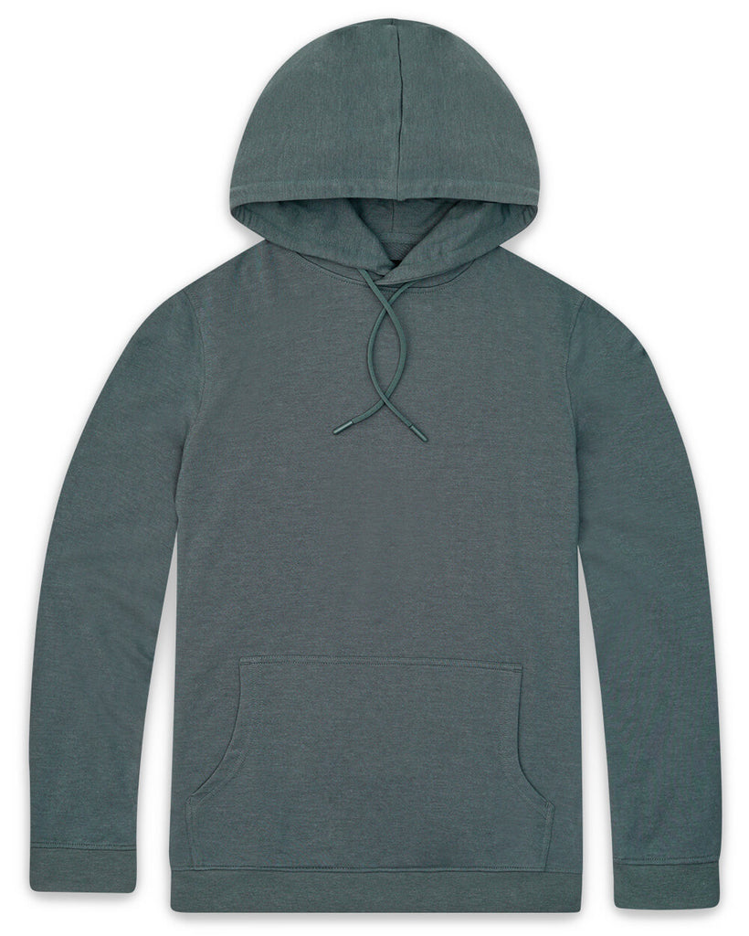 Pullover Hoodie (Classic Pocket) - Non-Branded-Indigo-Front