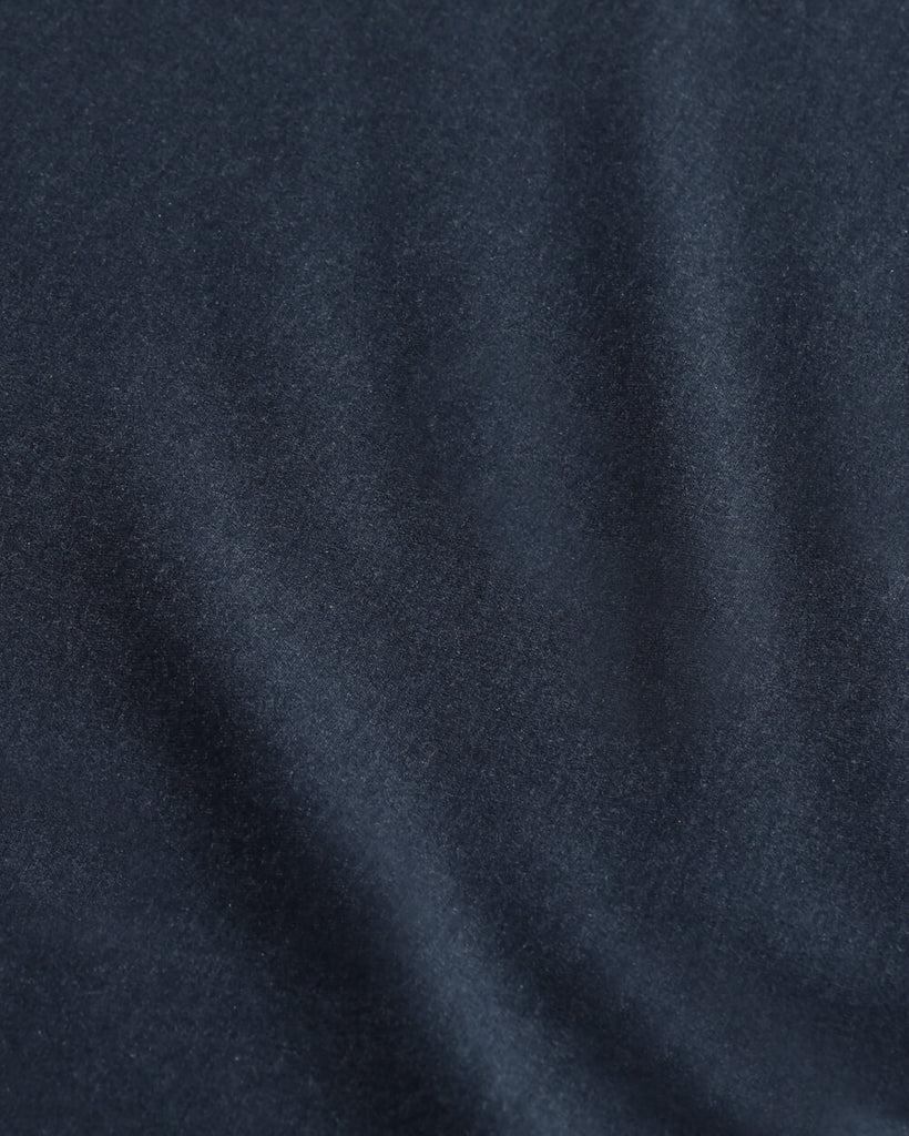 Pullover Hoodie (Classic Pocket) - Branded-Navy-Macro 2