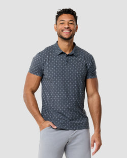 Pursuit Performance Polo-Navy Dots-Regular-Front--Nico---L