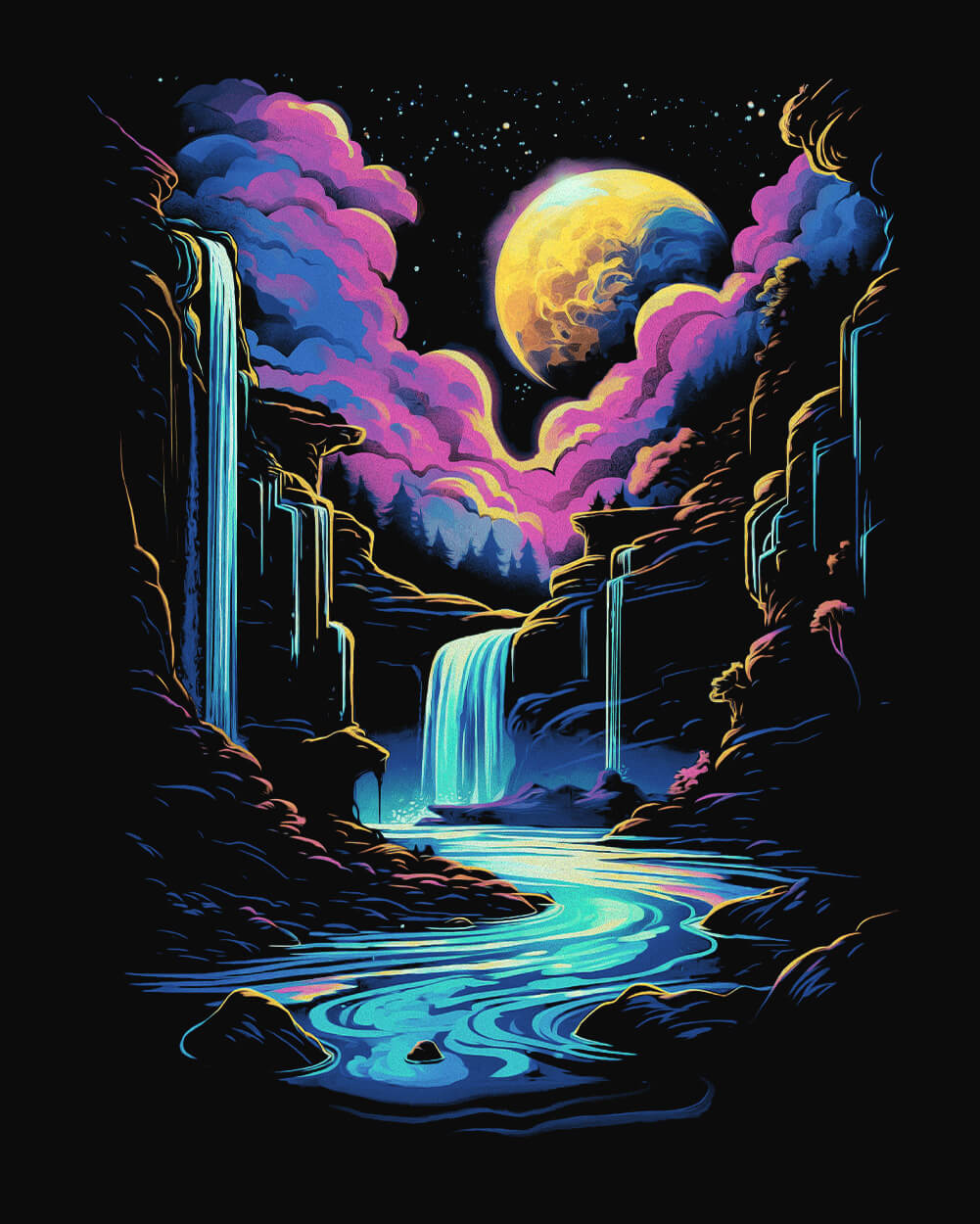 Rainbow Rift Tee-Black-Regular-Swatch--Zac---L