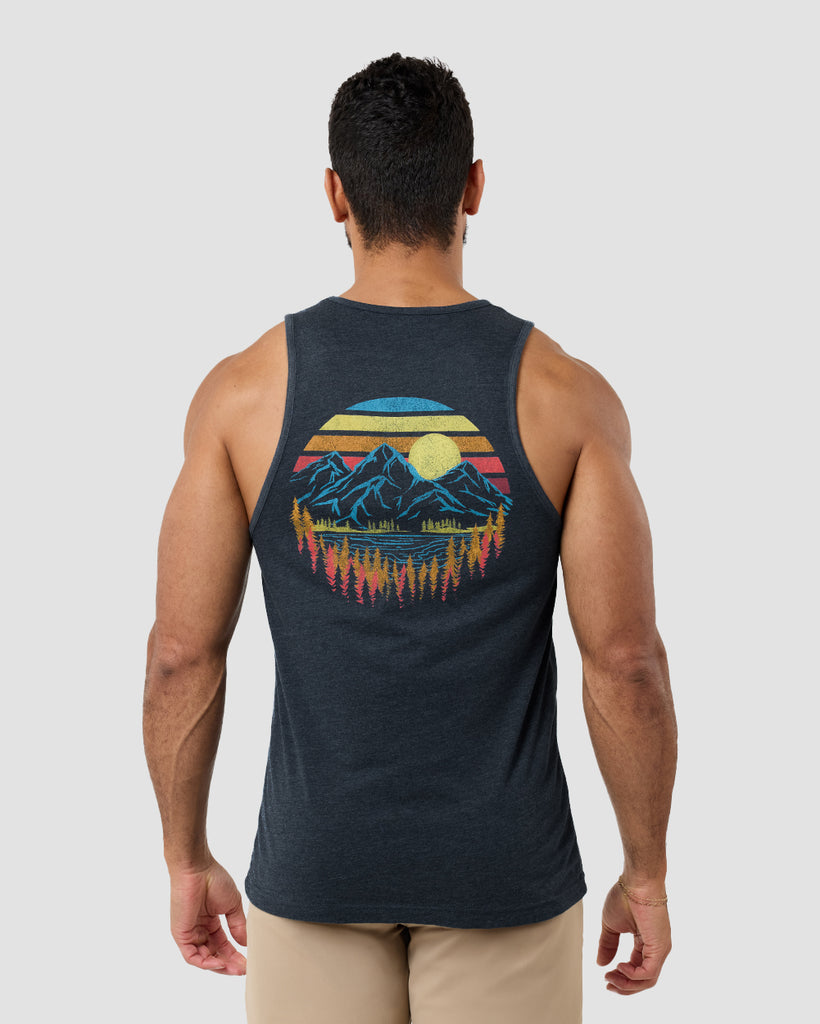 Retro Peaks Tank-Navy-Regular-Back--Nico---L