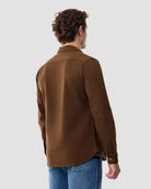 Sierra Shirt Jacket-Brown-Regular-Back--Chase---M
