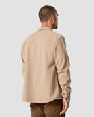 Sierra Shirt Jacket-Beige-Regular-Back--Zac---L