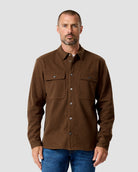 Sierra Shirt Jacket-Brown-Regular-Front2--Zac---L